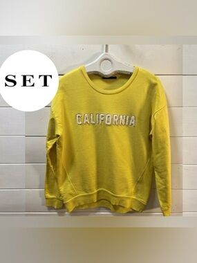 SET Yellow “California” Sweatshirt – Size L